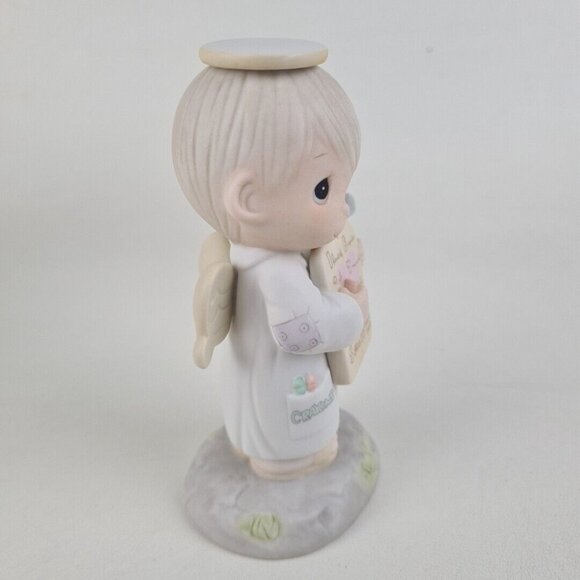 Precious Moments 521868 The Greatest Of These Is Love Porcelain Figurine Vntg - Picture 4 of 7